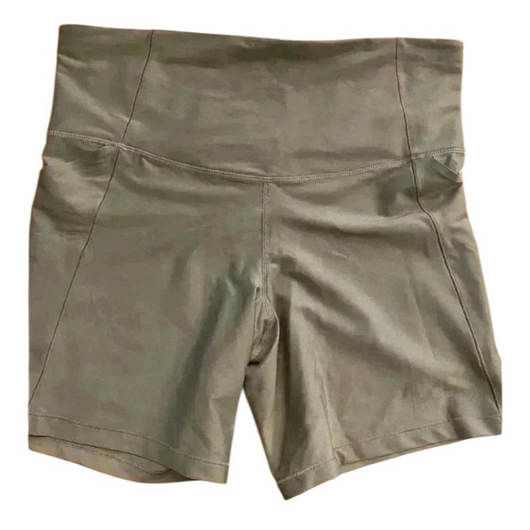 All in Motion Womens Athletic Bicycle Shorts Taupe Brown New large - Picture 1 of 11